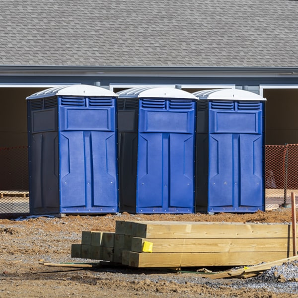 can i customize the exterior of the portable restrooms with my event logo or branding in Symmes Illinois